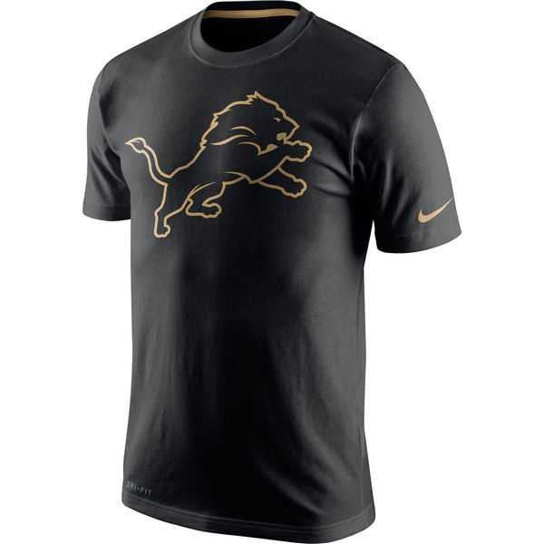 Detroit Lions Nike Black Championship Drive Gold Collection Performance WEM T-Shirt,We sell and wholesale Detroit Lions Nike Black Championship Drive Gold Collection Performance WEM T-Shirt on line form chian!